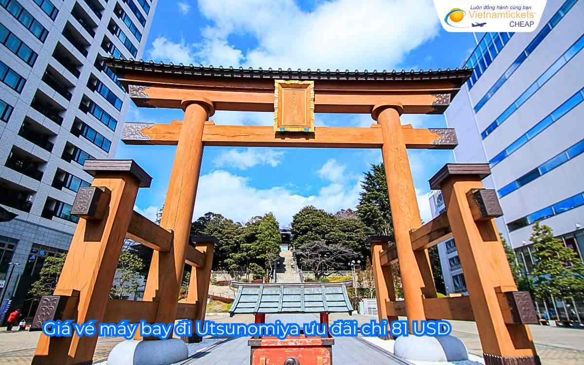 Giá vé máy bay đi Utsunomiya ưu đãi chỉ 81 USD