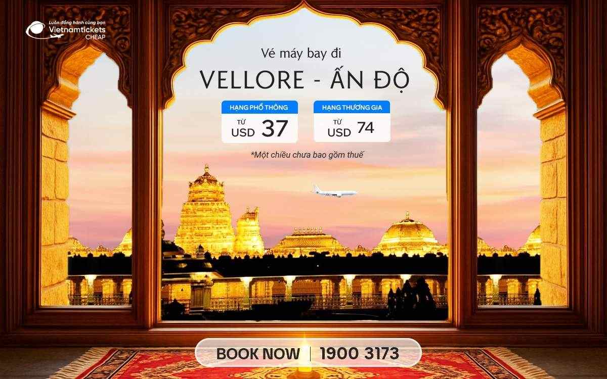 Vé Máy Bay Đi Vellore