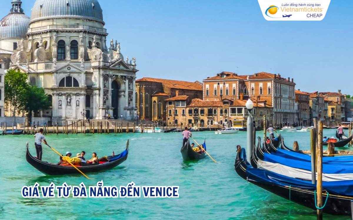 Giá vé từ Đà Nẵng đến Venice