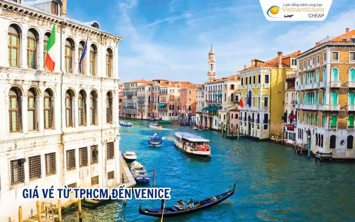 Giá vé từ TP.HCM đến Venice