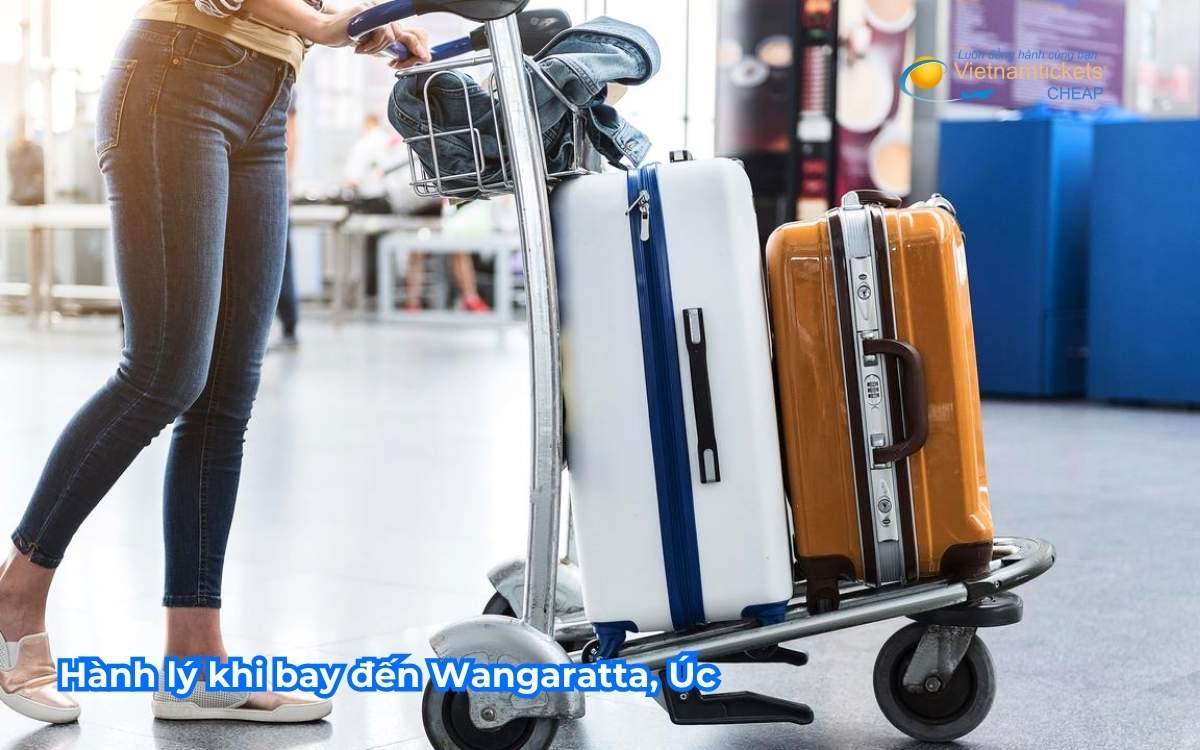 Hành lý khi bay đến Wangaratta, Úc