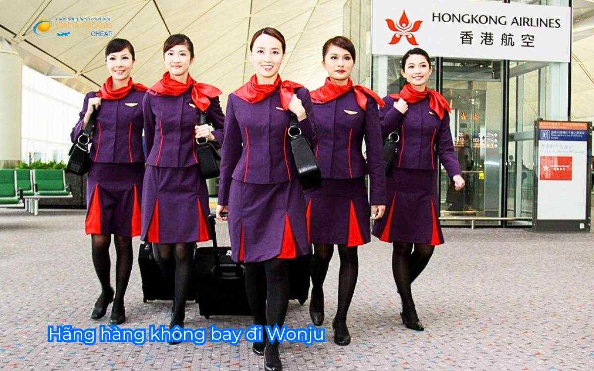 Hãng hàng không bay đi Wonju