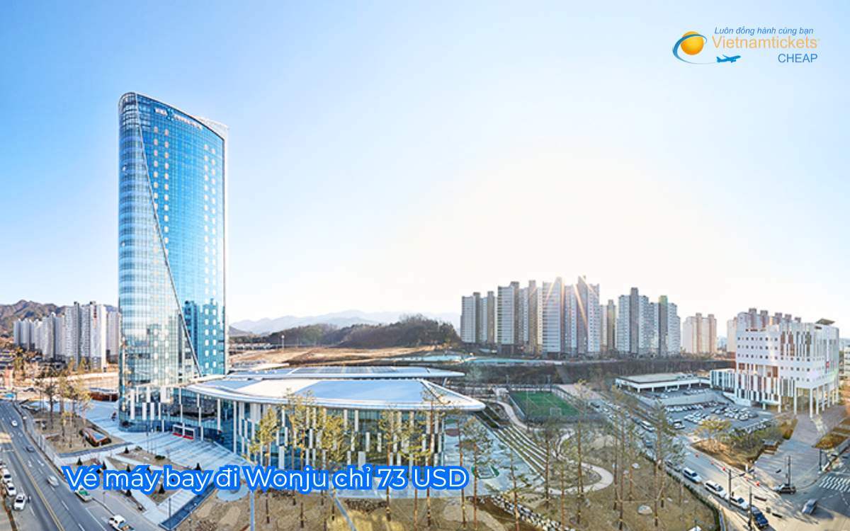 Vé máy bay đi Wonju chỉ 73 USD