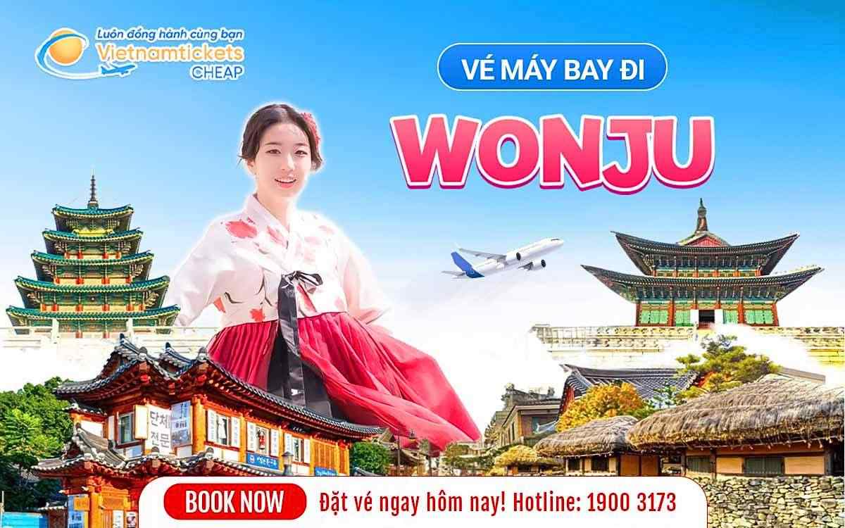 Vé đi Wonju