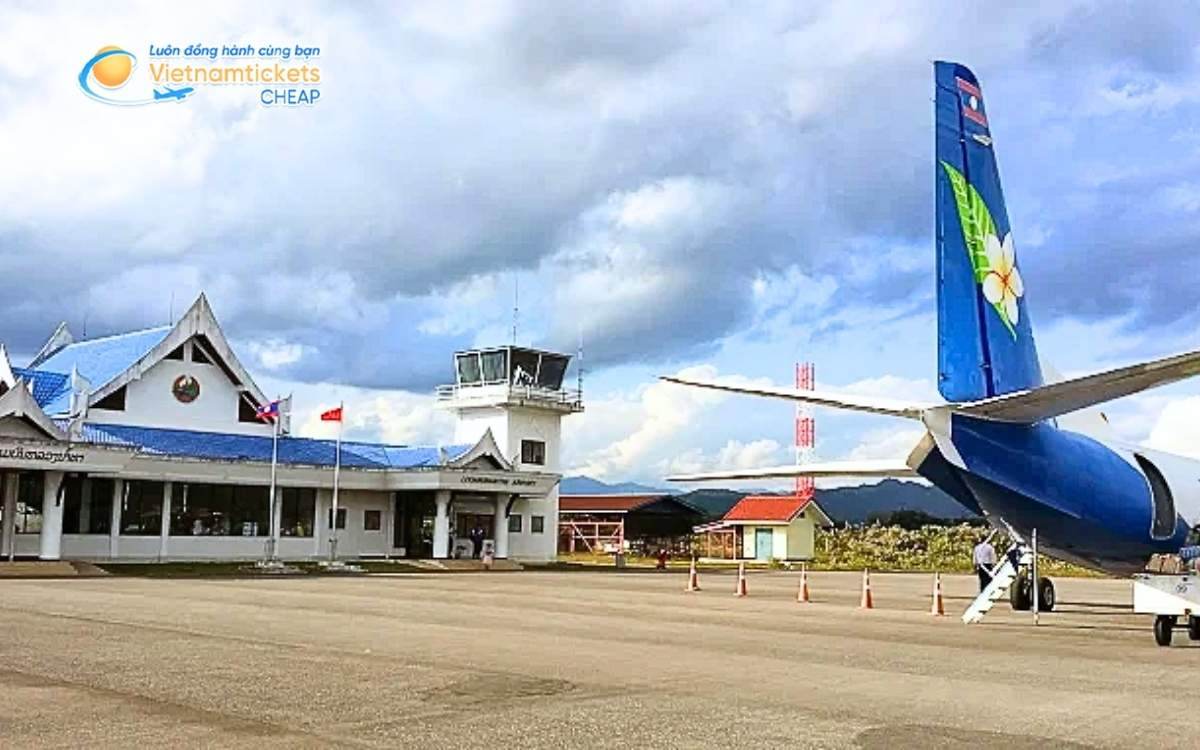 Bay đến Xiengnguen hạ cánh ở sân bay nào?