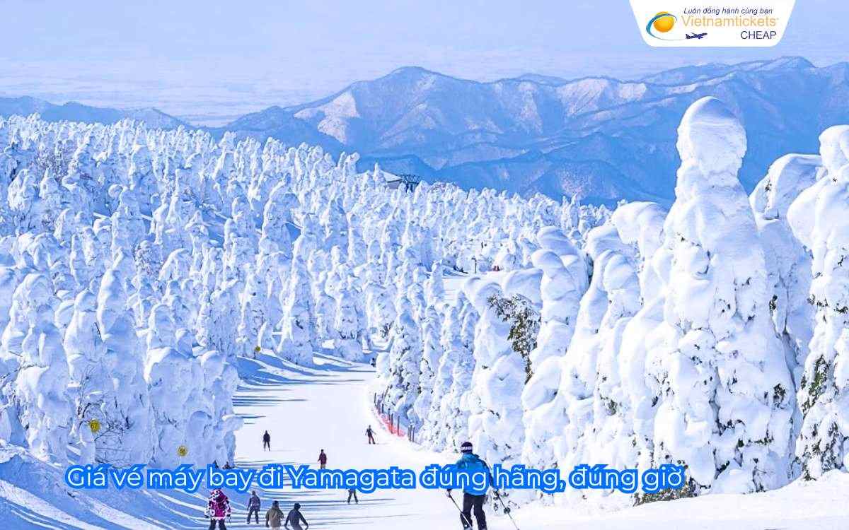 Giá vé máy bay đi Yamagata đúng hãng, đúng giờ