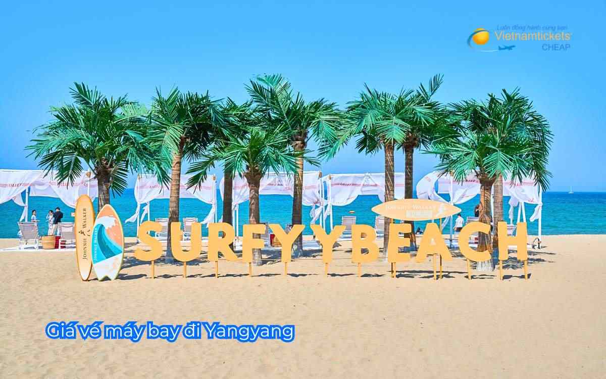 Giá vé máy bay đi Yangyang