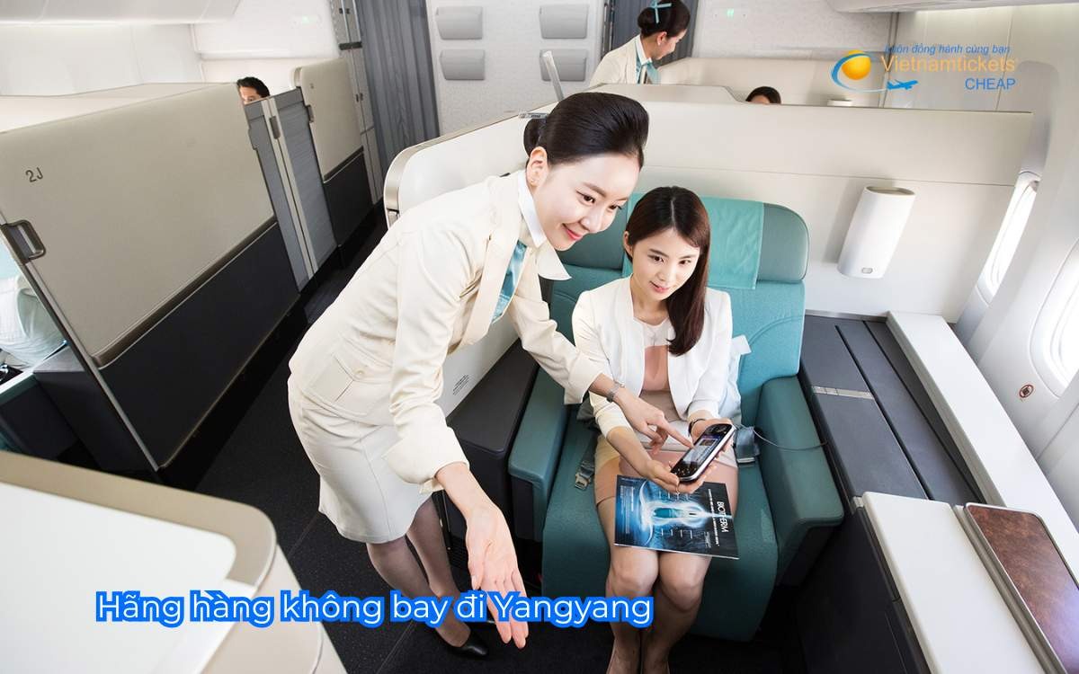 Hãng hàng không bay đi Yangyang