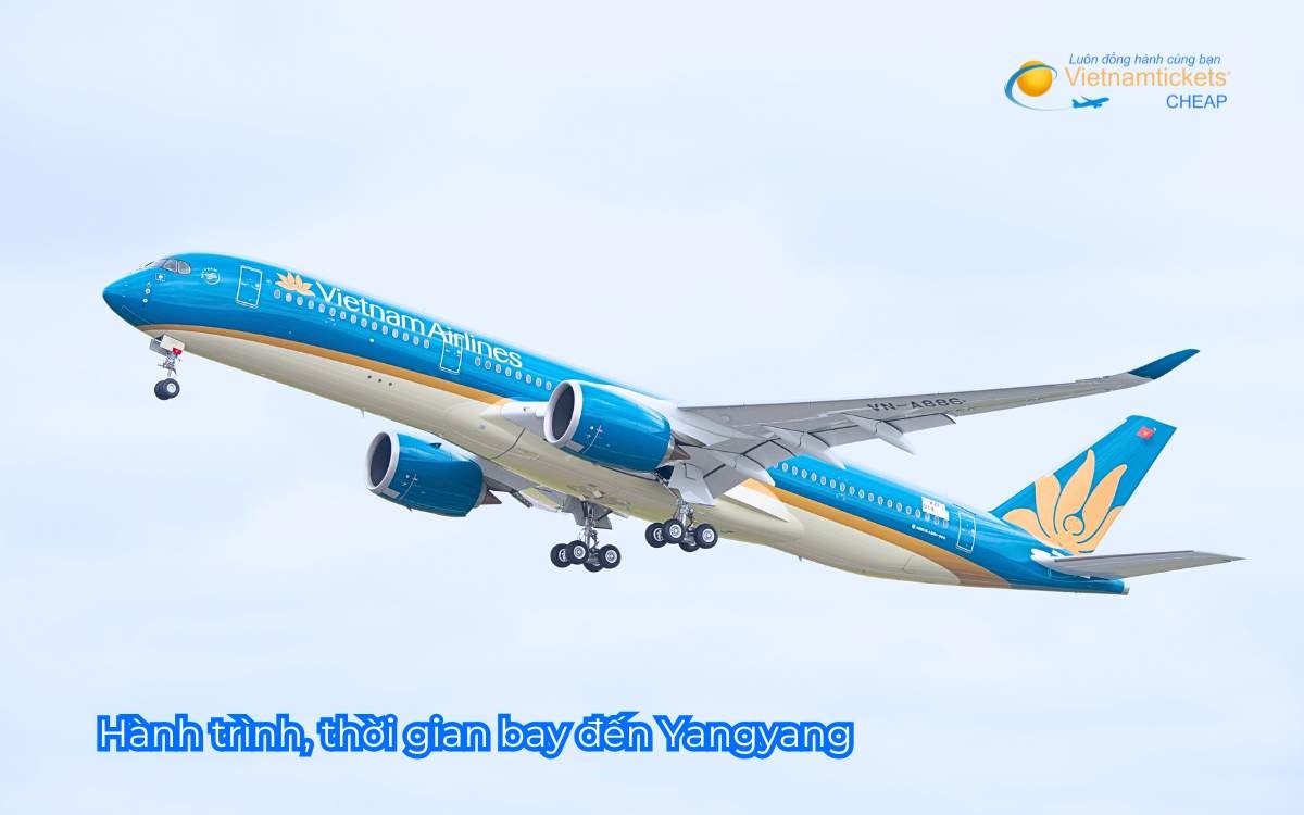 Hành trình, thời gian bay đến Yangyang