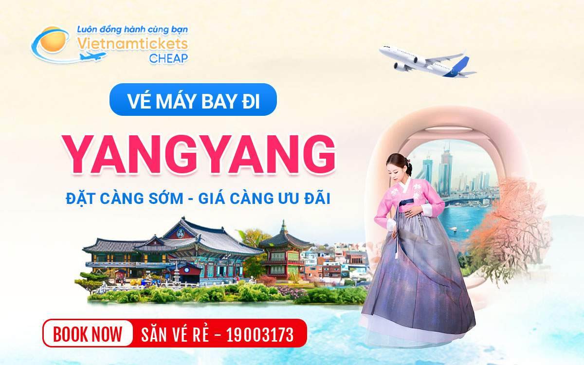 Vé đi Yangyang