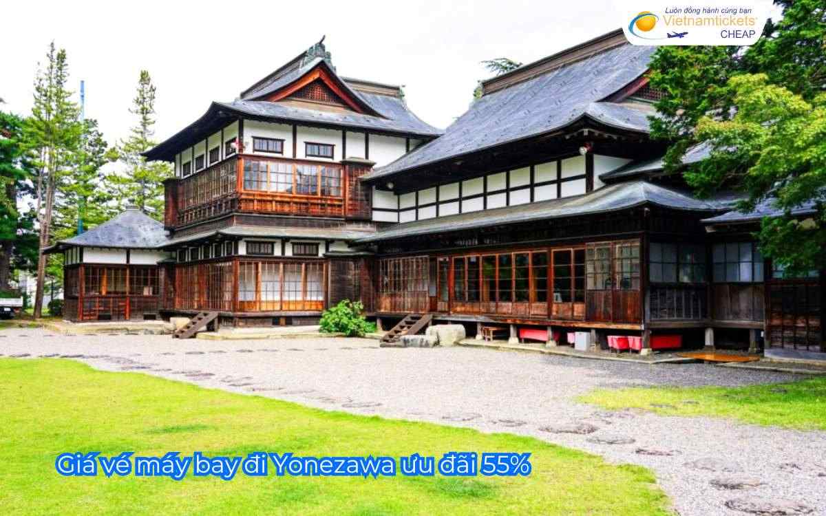 Giá vé máy bay đi Yonezawa ưu đãi 55% 