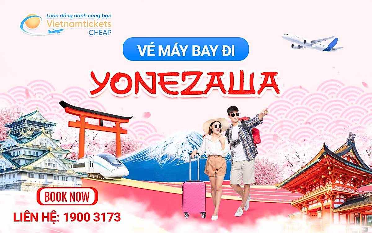 Vé đi Yonezawa