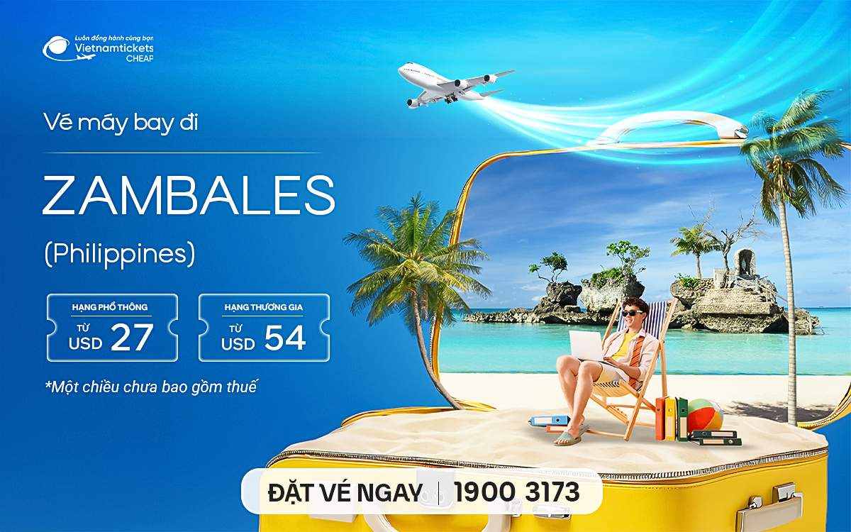 Vé Máy Bay Đi Zambales