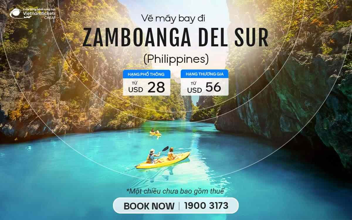 Vé Máy Bay Đi Zamboanga del Sur