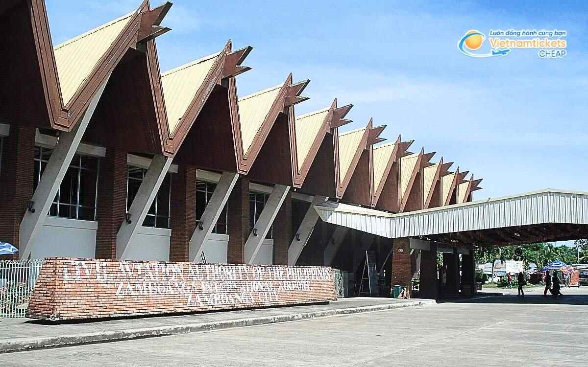 Bay đến Zamboanga hạ cánh ở sân bay nào?