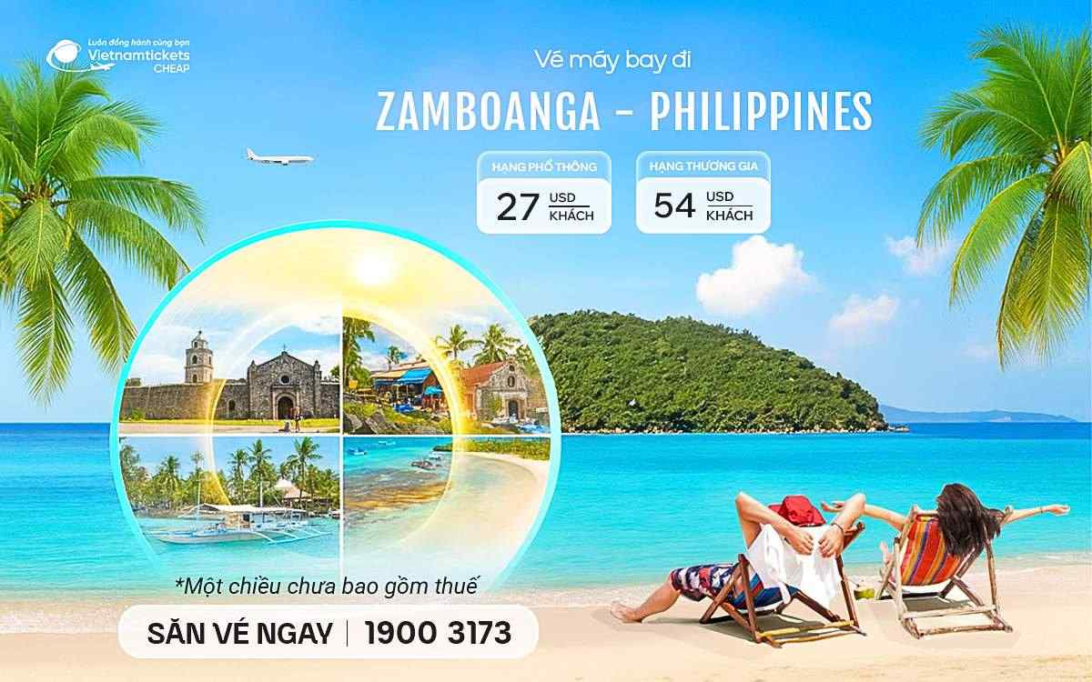 Vé Máy Bay Đi Zamboanga