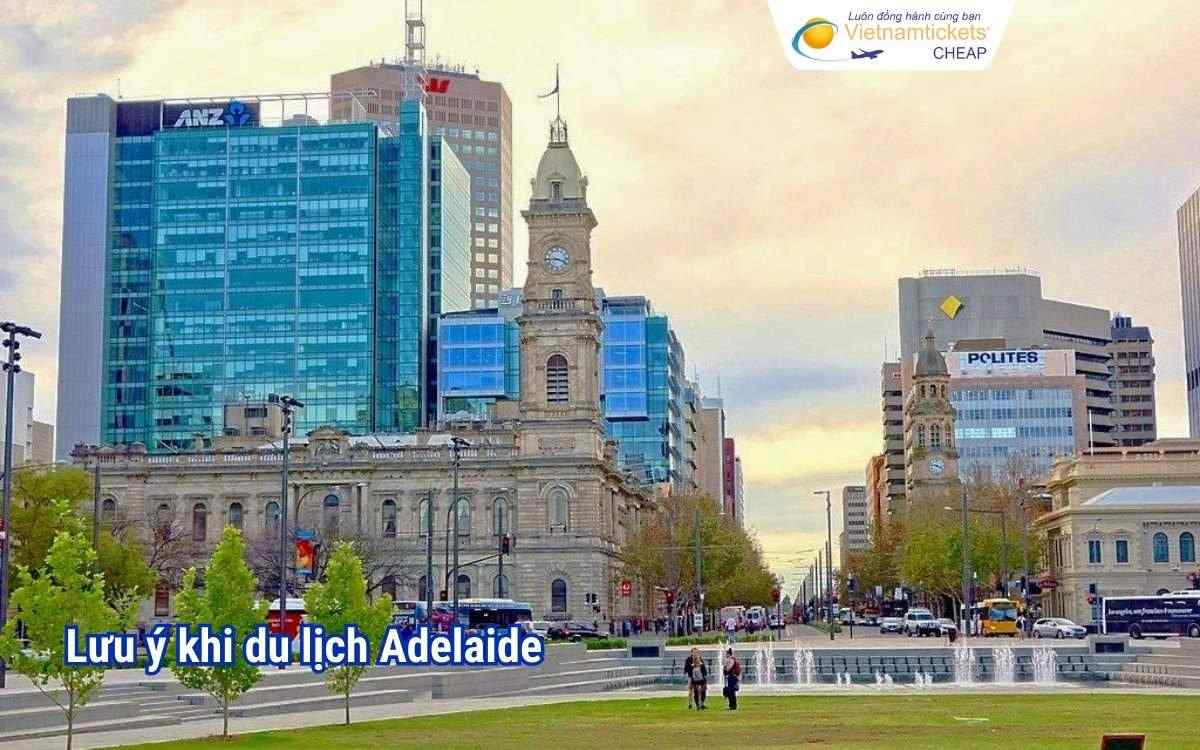 Lưu ý khi đi du lịch Adelaide