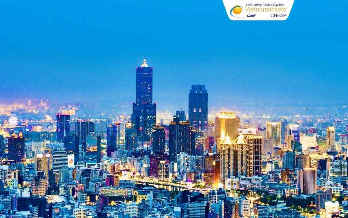 Giá vé máy bay Hà Nội Cao Hùng