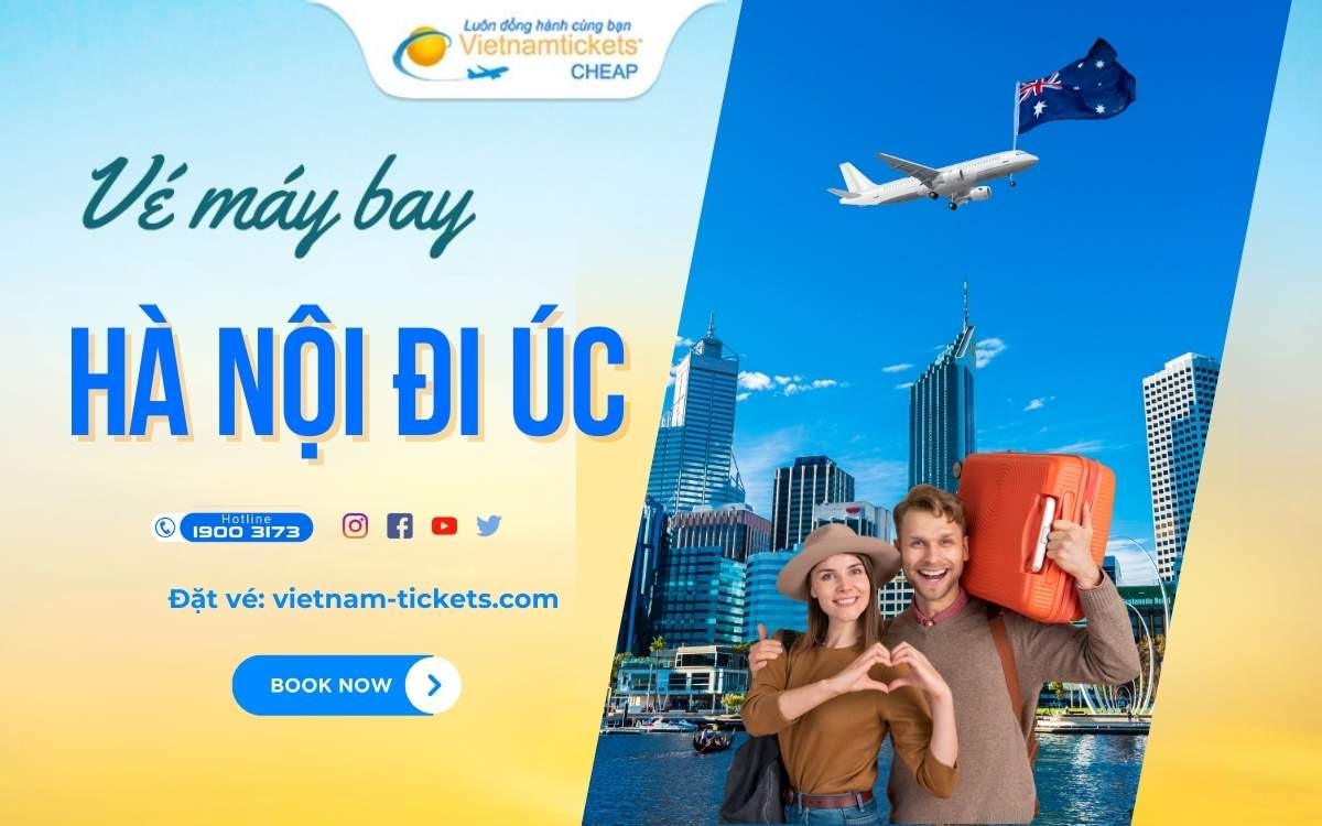 Vé máy bay Hà Nội đi Úc