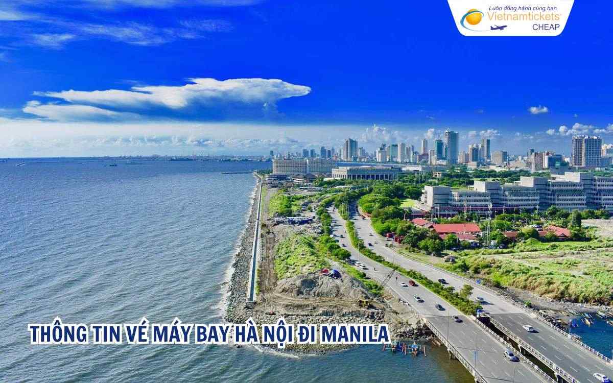 Thông tin vé máy bay Hà Nội đi Manila
