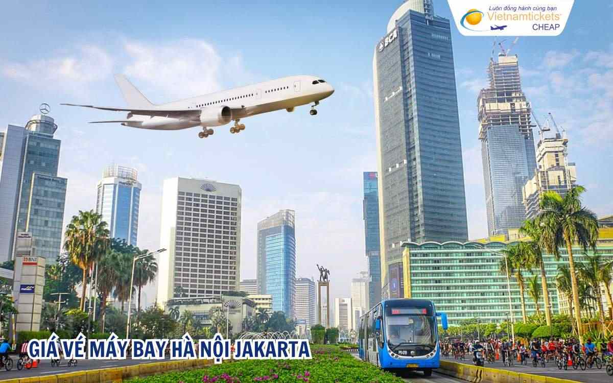 Giá vé máy bay Hà Nội Jakarta
