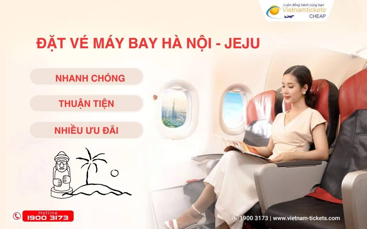Hướng dẫn nhận ưu đãi khi đặt vé đi Jeju