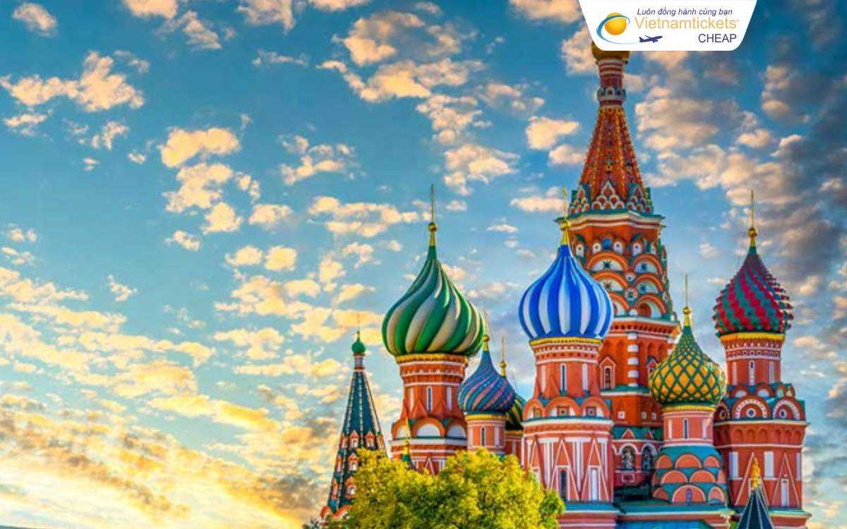 Chuyến bay từ Hà Nội đến Moscow