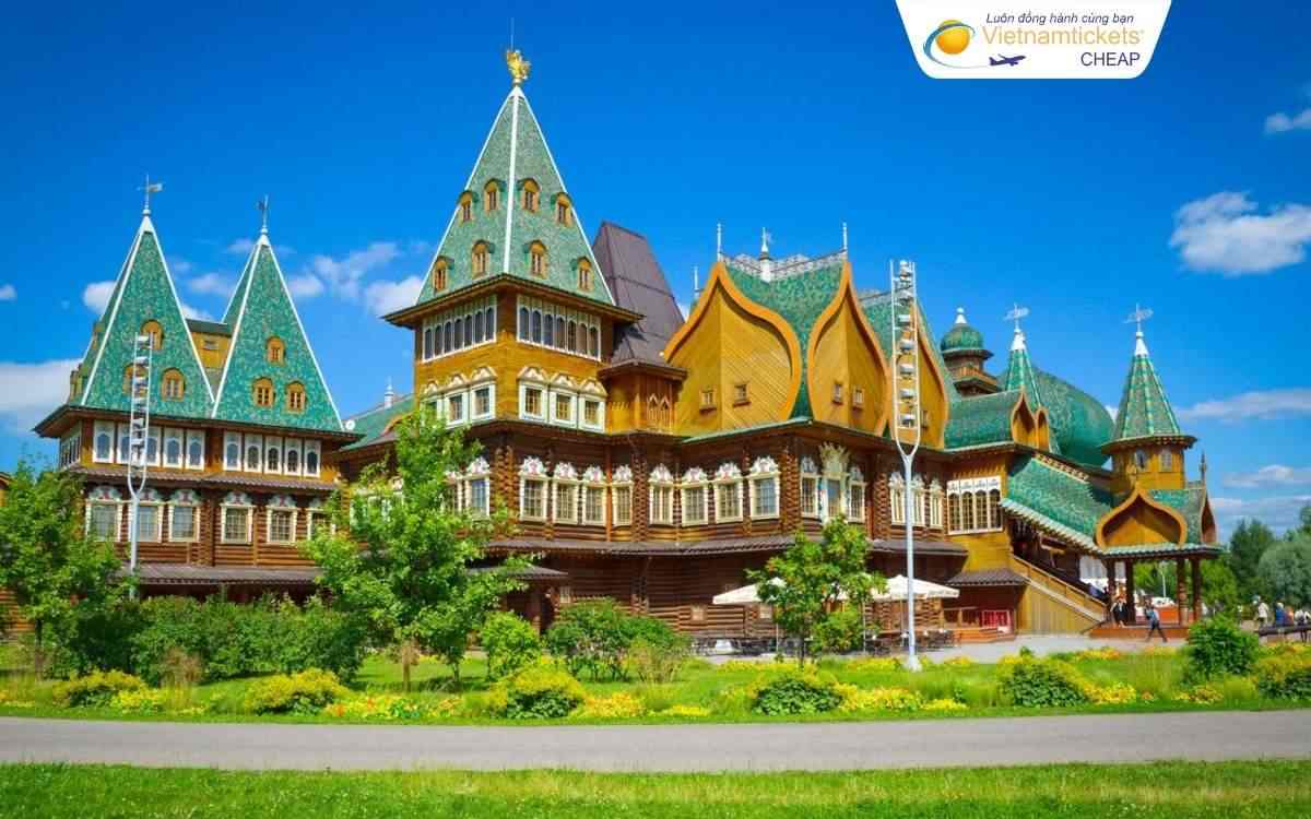 Điều kiện vé máy bay đi Moscow