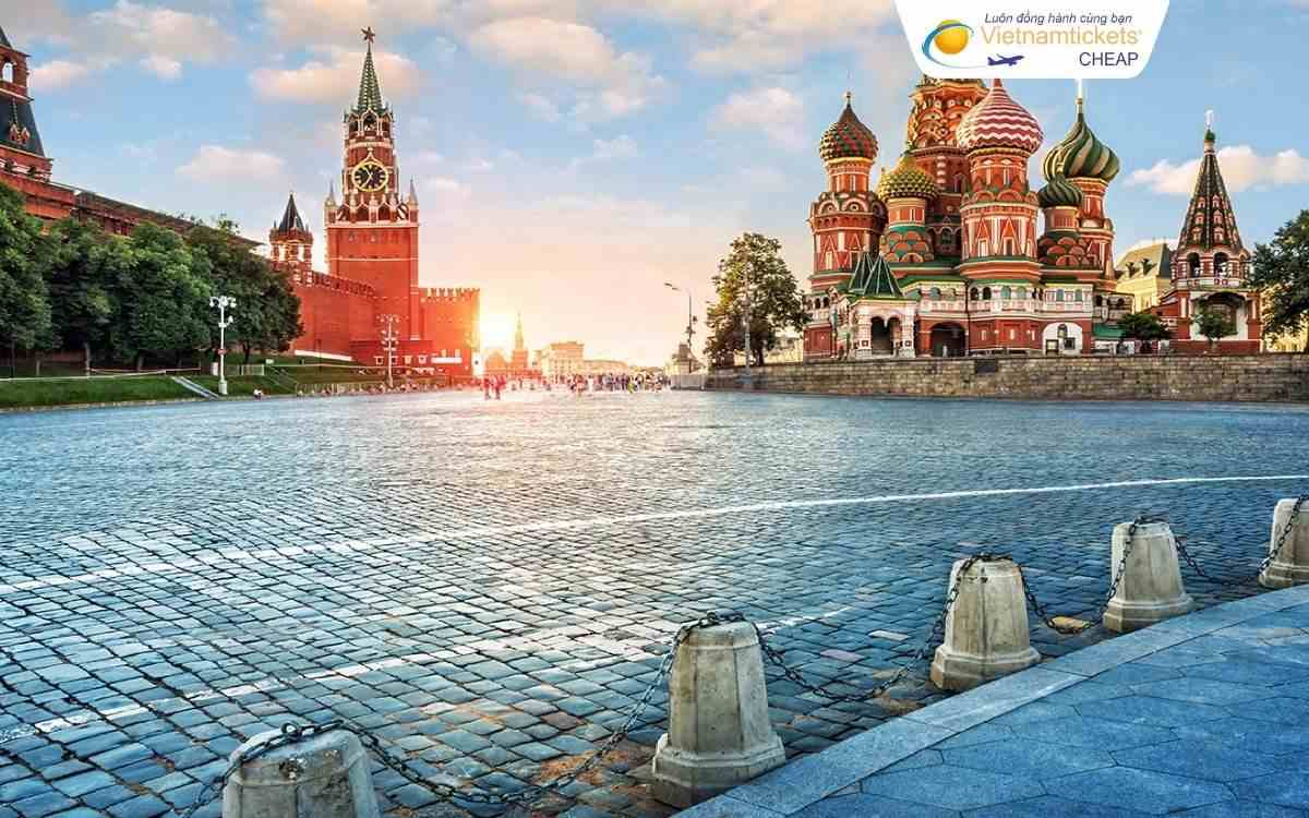 Lịch bay Hà Nội Moscow