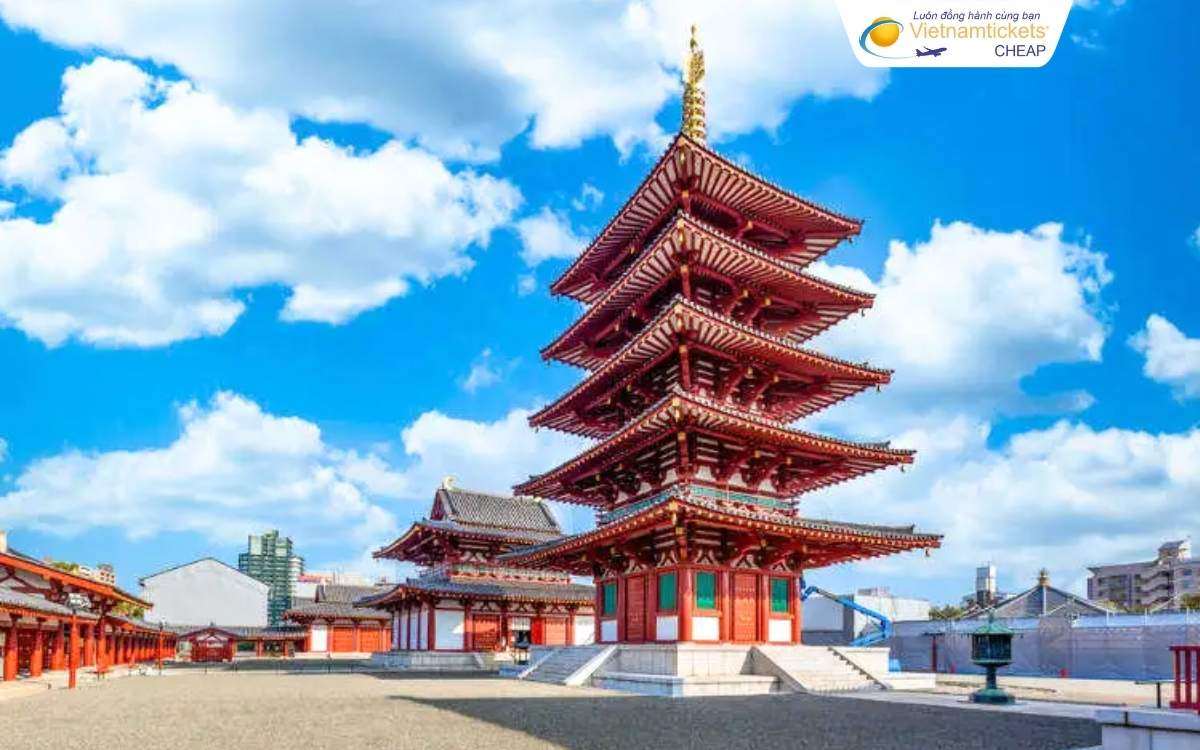 Chuyến bay từ H&agrave; Nội đến Osaka