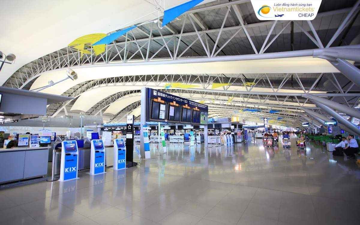 S&acirc;n bay quốc tế Kansai (KIX)