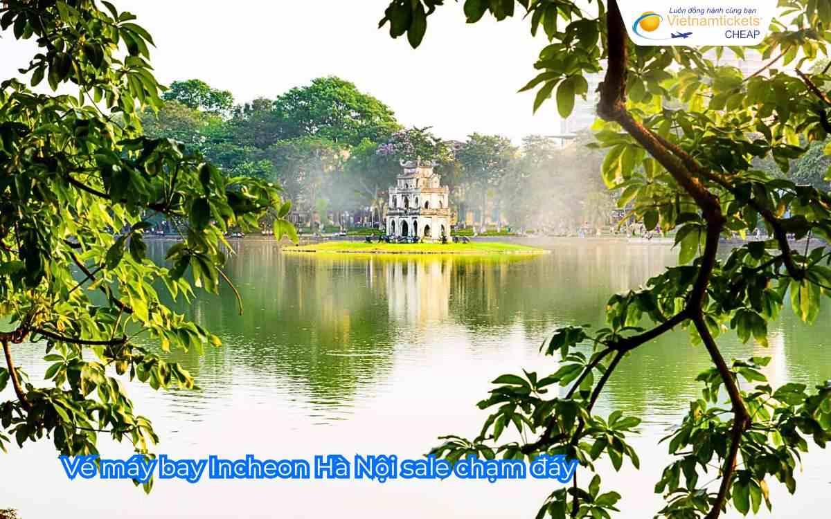 Vé máy bay Incheon Hà Nội sale chạm đáy 