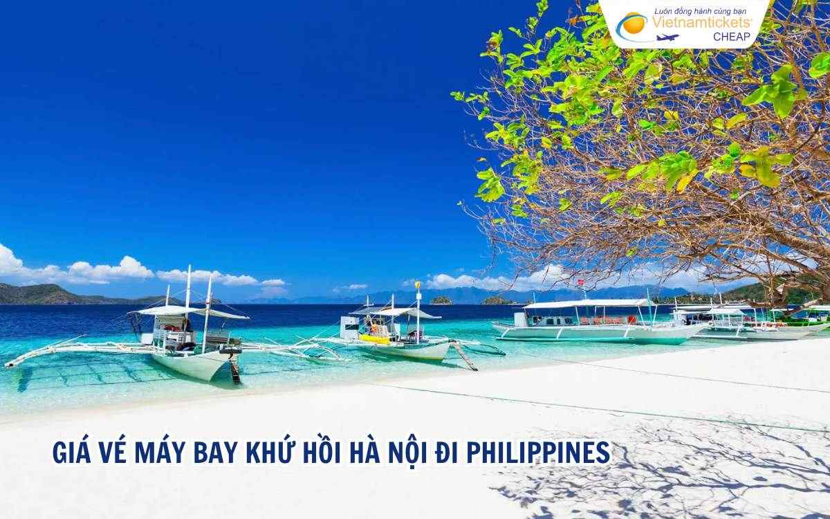 Giá vé máy bay khứ hồi Hà nội đi Philippines