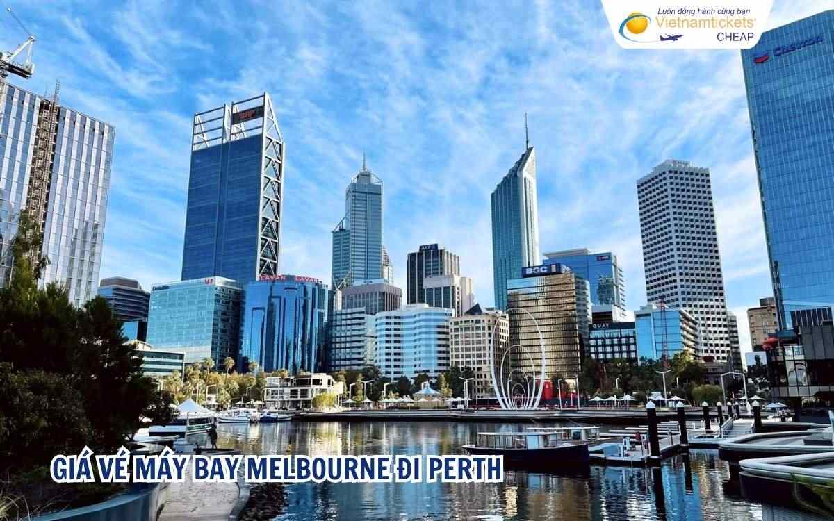 Gi&aacute; v&eacute; m&aacute;y bay Melbourne đi Perth