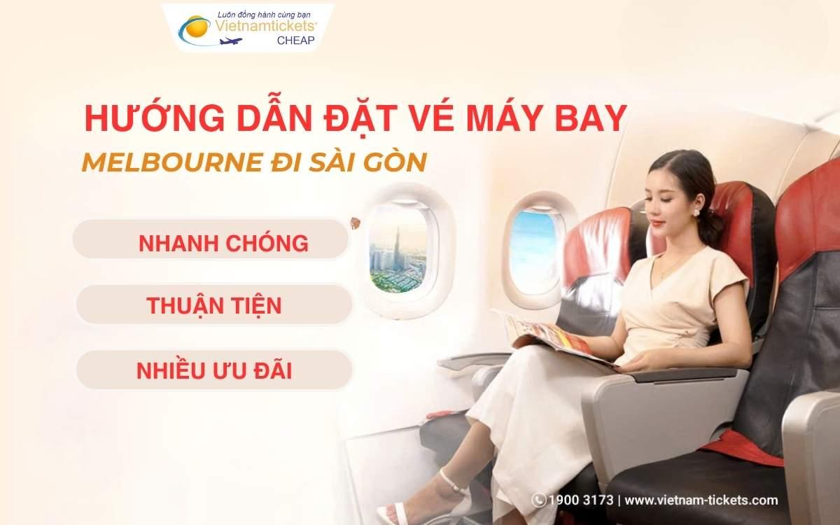 Địa chỉ đặt vé máy bay Melbourne Sài Gòn