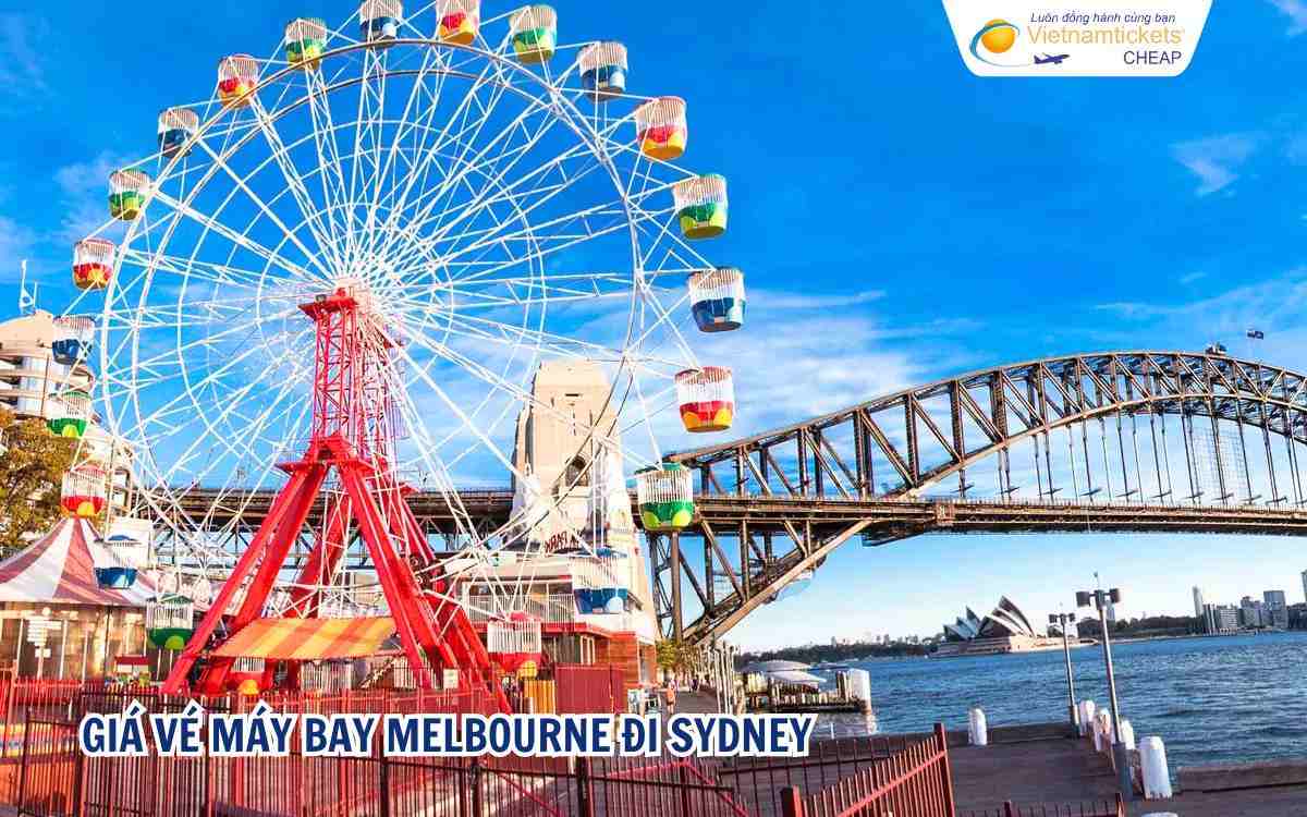 Gi&aacute; v&eacute; m&aacute;y bay Melbourne đi Sydney