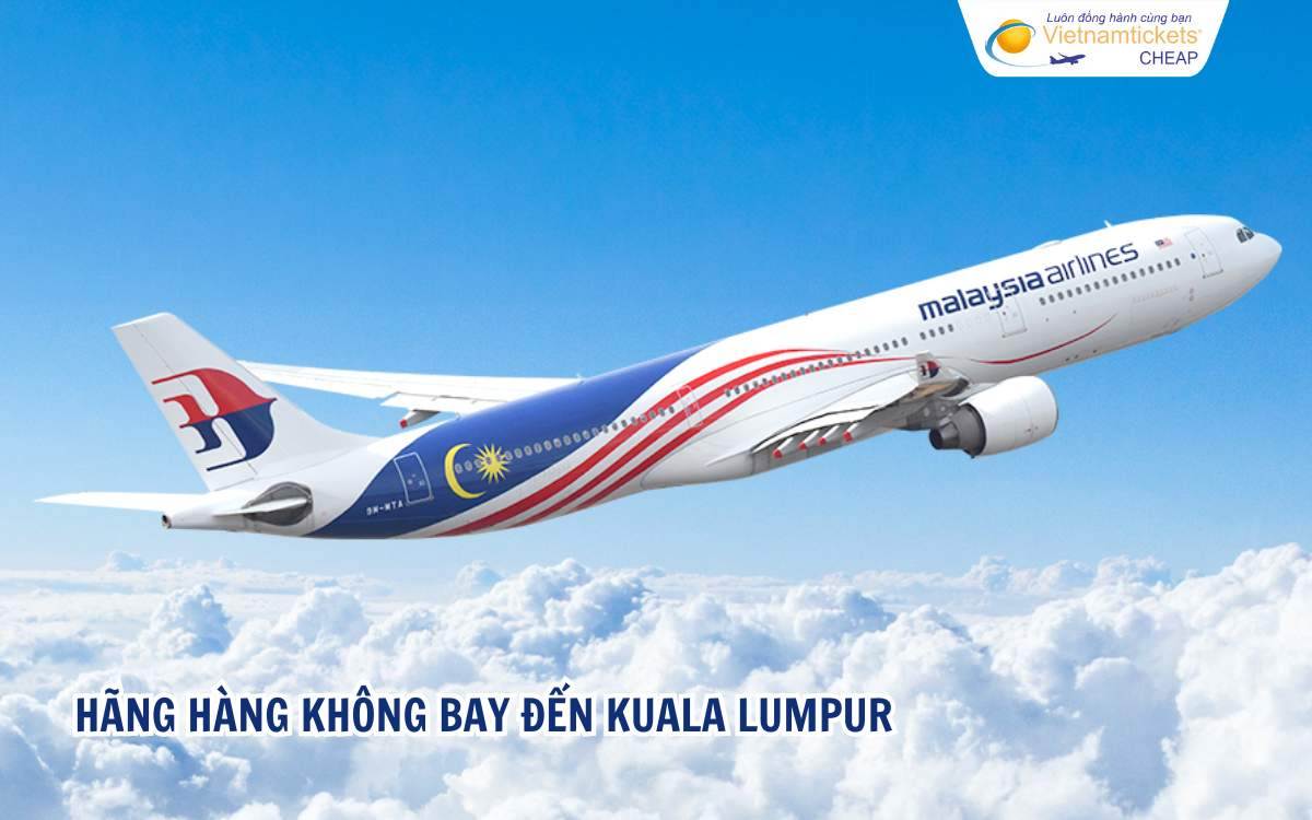 Hãng hàng không bay đến Kuala Lumpur
