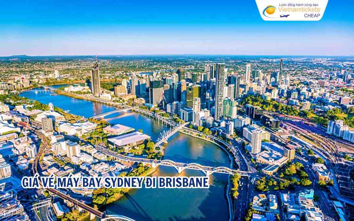 Giá vé máy bay Sydney đi Brisbane