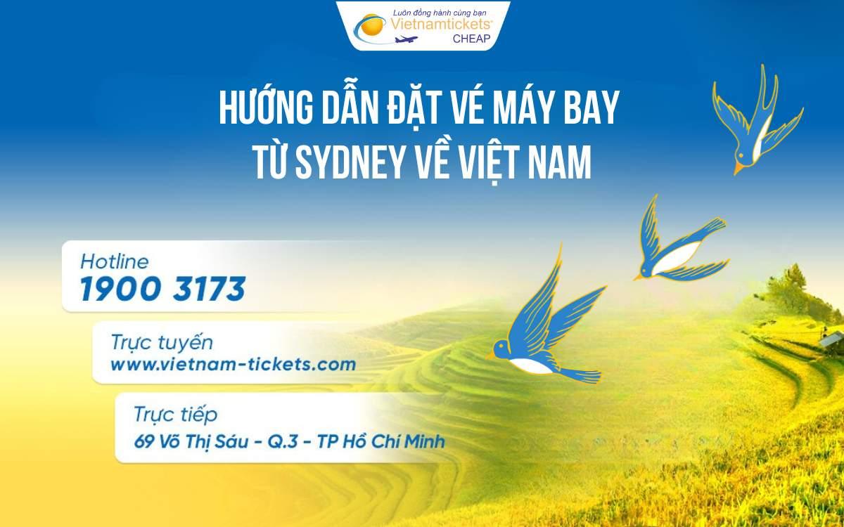 Hướng dẫn đặt vé Sydney Hà Nội giá rẻ