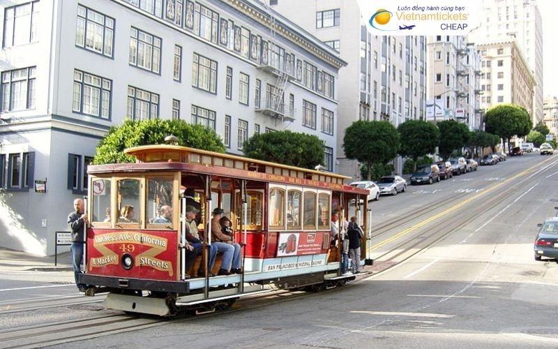 Thời gian bay đến San Francisco