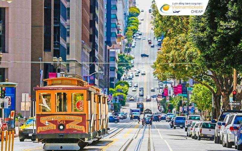 Thông tin vé máy bay TPHCM San Francisco