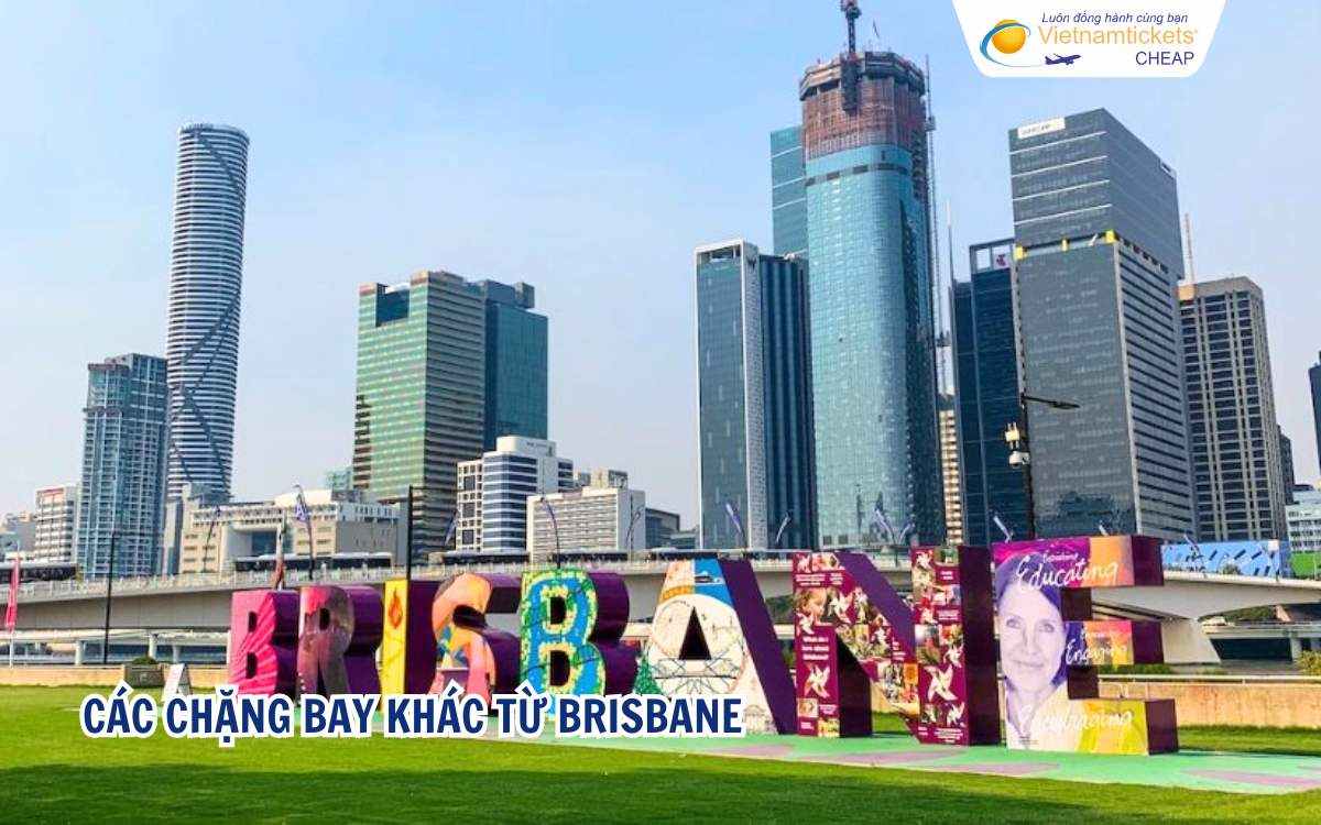 Các chặng bay khác từ Brisbane
