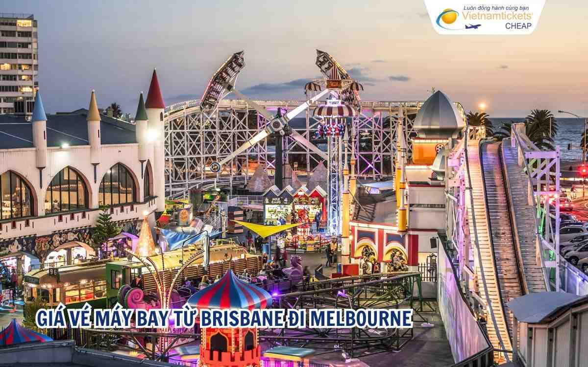Giá vé máy bay từ Brisbane đi Melbourne