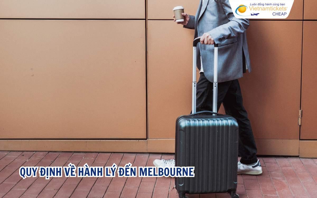 Quy định về hành lý đến Melbourne