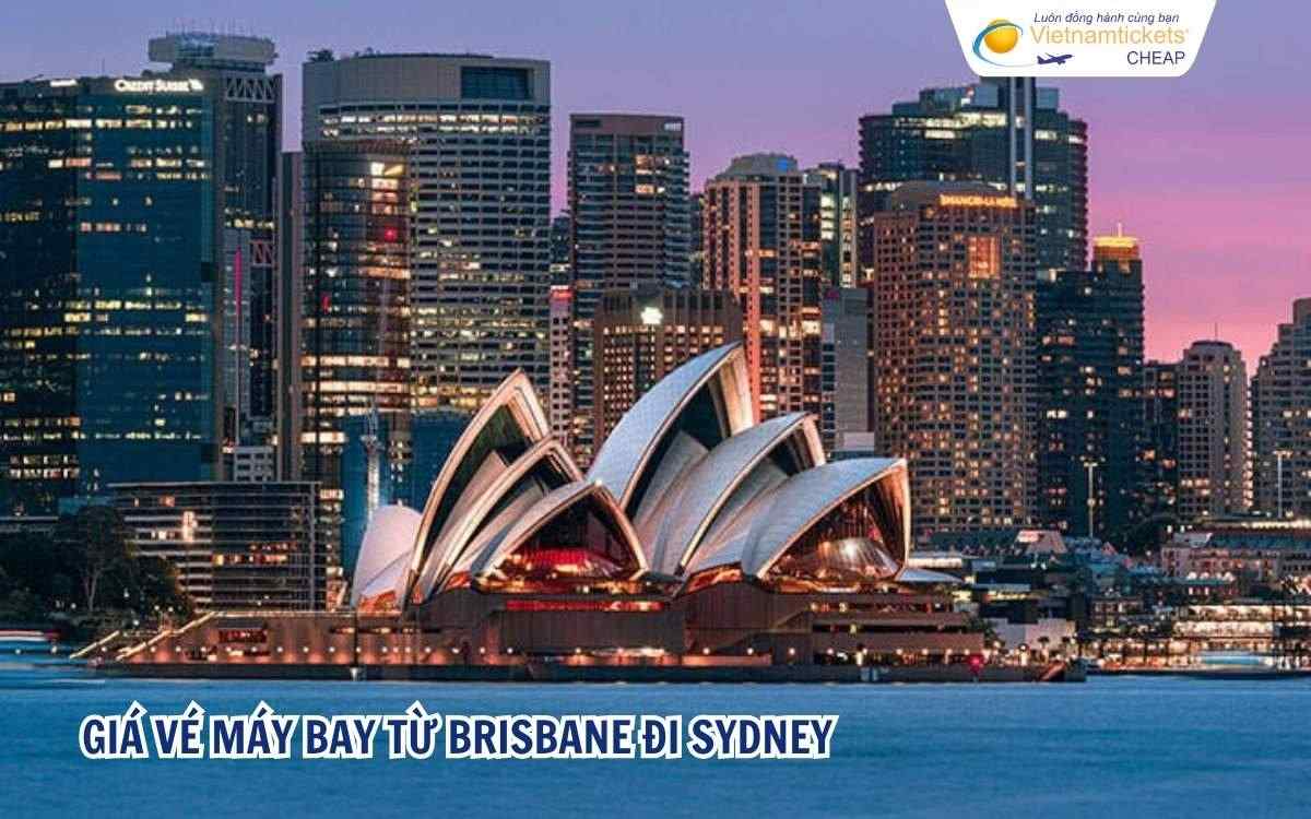 Giá vé máy bay từ Brisbane đi Sydney
