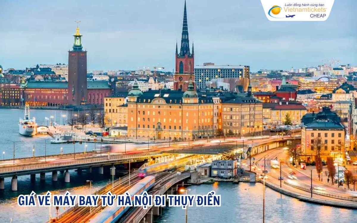 Giá vé máy bay từ Hà Nội đi Thụy Điển