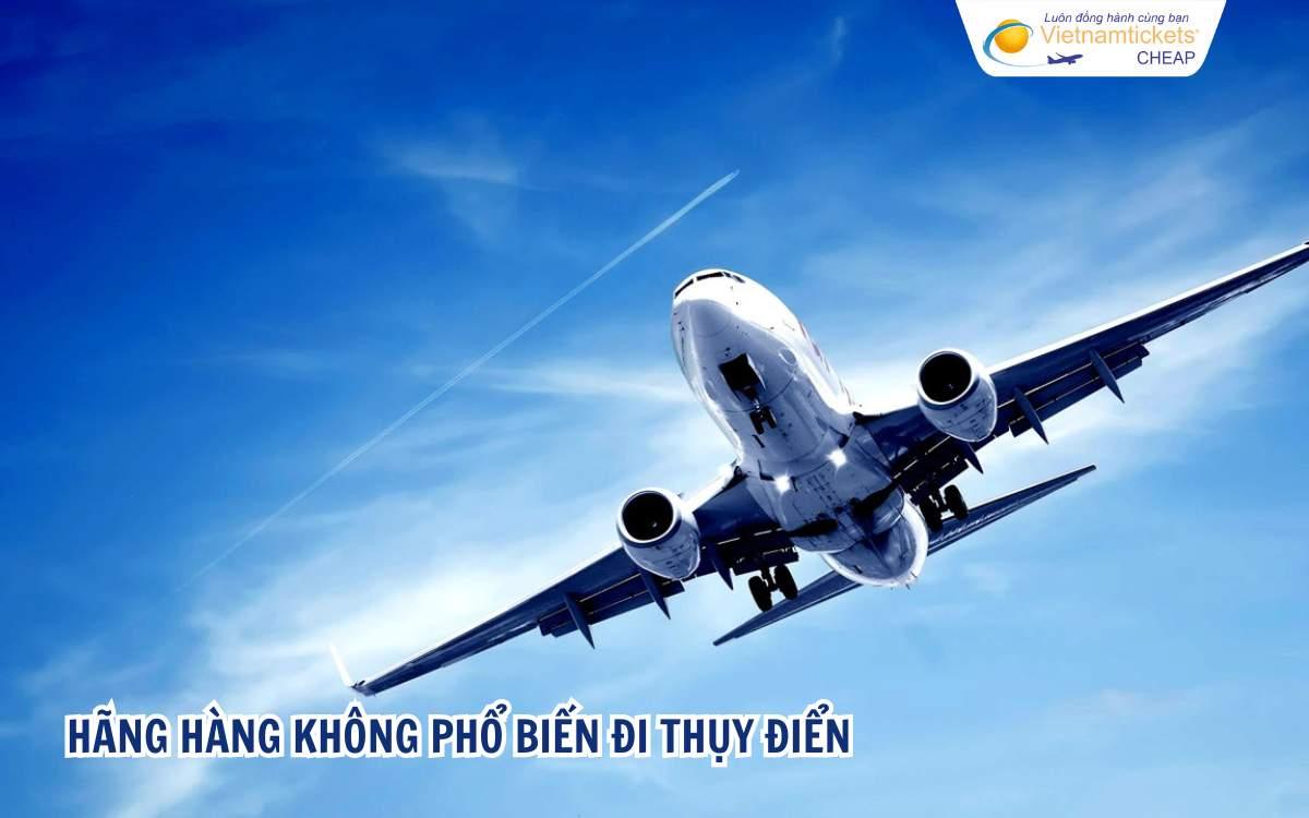 Hãng hàng không phổ biến đi Thụy Điển