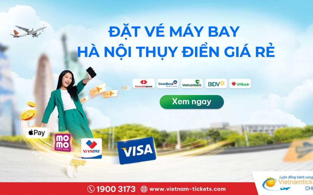 Hướng dẫn đặt vé đi Thụy Điển tại Vietnam Tickets
