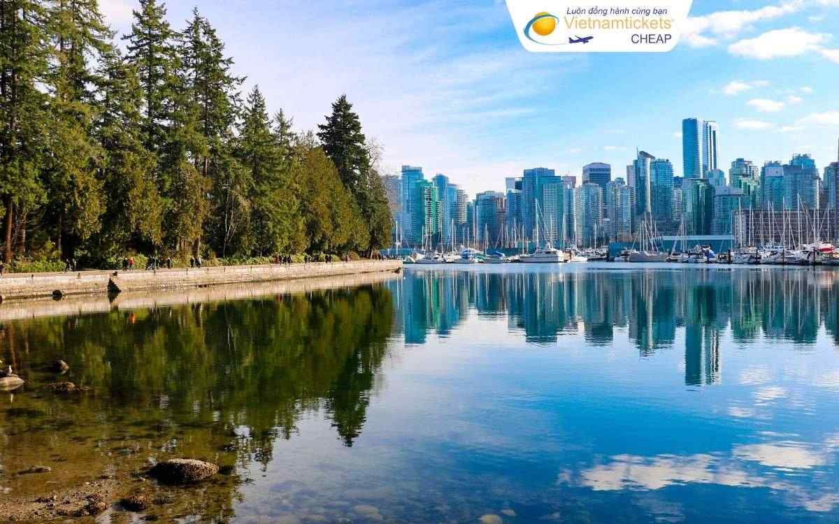 Giá vé máy bay đi Vancouver