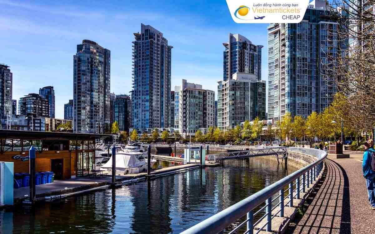 Hãng hàng không bay đến Vancouver